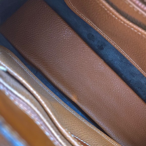 Dooney & Bourke 2 Duck Black Tan All Weather Leather Crossbody Bag - Picture 12 of 15